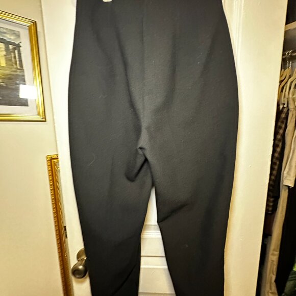 corset effect high waist slacks - ZARA US Small, black. - Picture 10 of 11